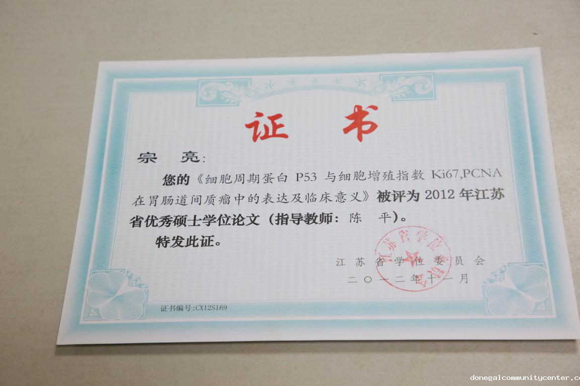 江苏省优秀硕士论文（指导老师）